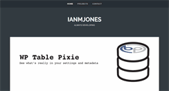 Desktop Screenshot of ianmjones.com